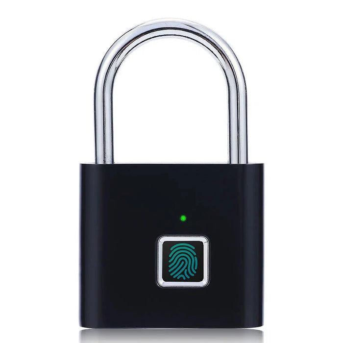 Smart Fingerprint Padlock – Keyless, Waterproof, USB Rechargeable
